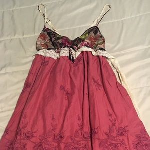 Amazing floral embroidered free people dress